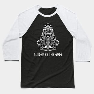 Norse Paganism Odin - Guided By The Gods - Viking Mytholoy Baseball T-Shirt